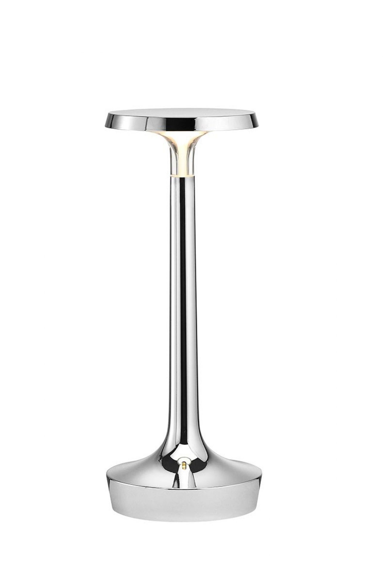 Bon Jour Unplugged Table Lamp CHROM Flos SINGLE PIECES